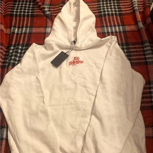 100 Thieves Enter Infinity Men’s 2XL White Hoodie/Sweater